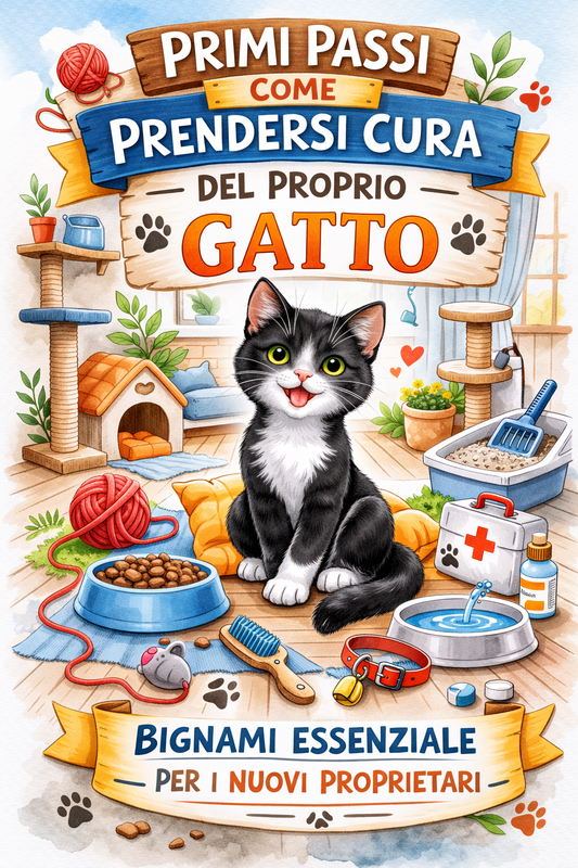 Nuovo Bignami primi passi per prendersi cura del tuo gatto
